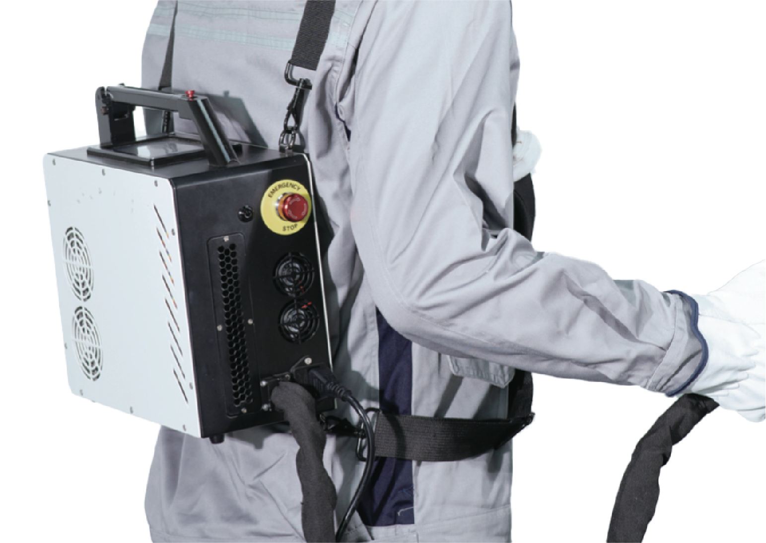 レーザクリーナー バックパック形態